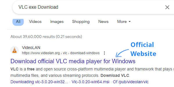 Step 2: Searching for the Compatible App