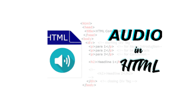 How to Insert Audio in HTML using Notepad | Notepad++