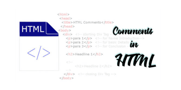 HTML Comment – Single Line and Double line HTML Comments