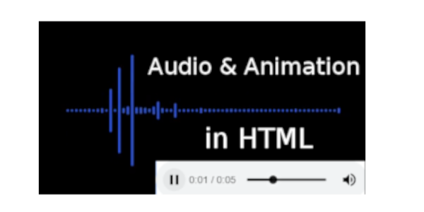 Use of Audio and Animation on Web Pages in HTML [ With Code ]