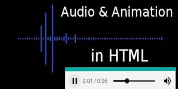 Youtube: Use of Audio and Animation on Web Pages in HTML [ With Code ]