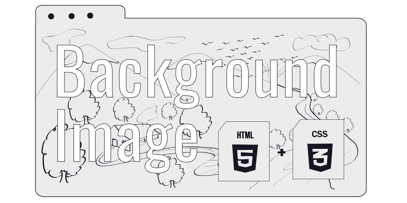 How to insert Background Image in HTML using Notepad